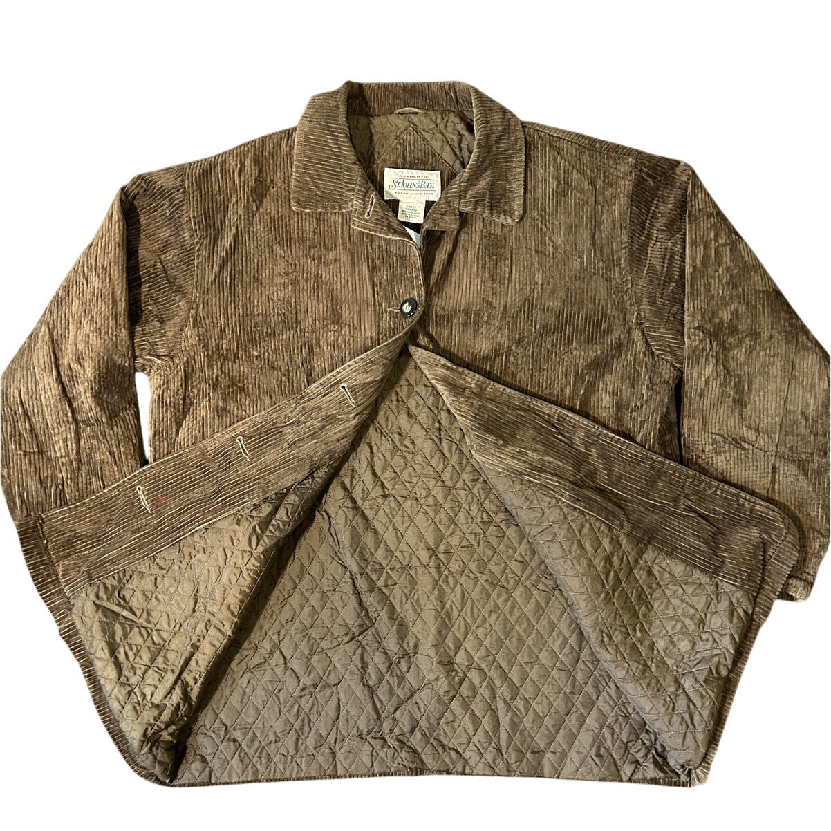 Men’s St. John’s Bay Brown Corduroy Jacket