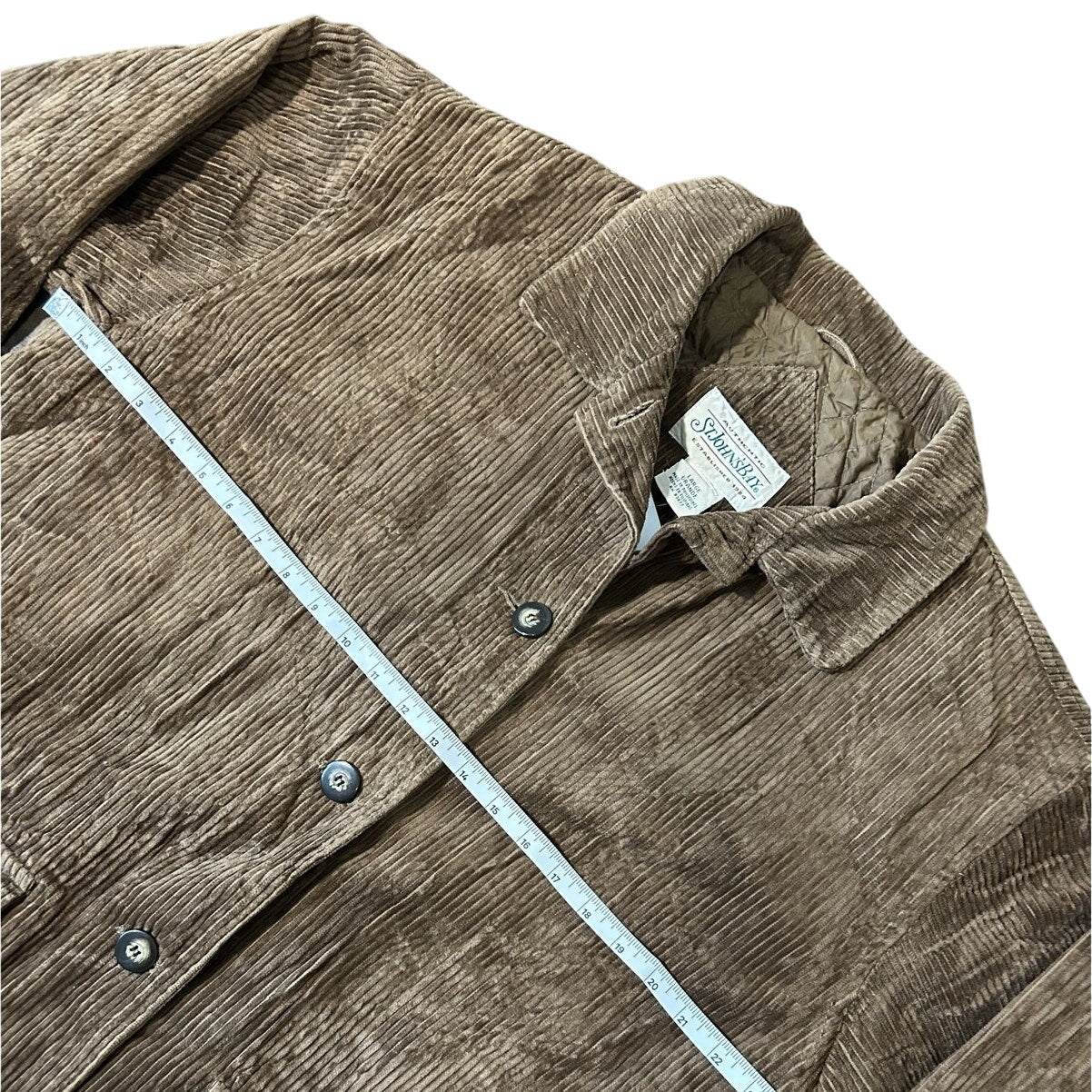 Men’s St. John’s Bay Brown Corduroy Jacket