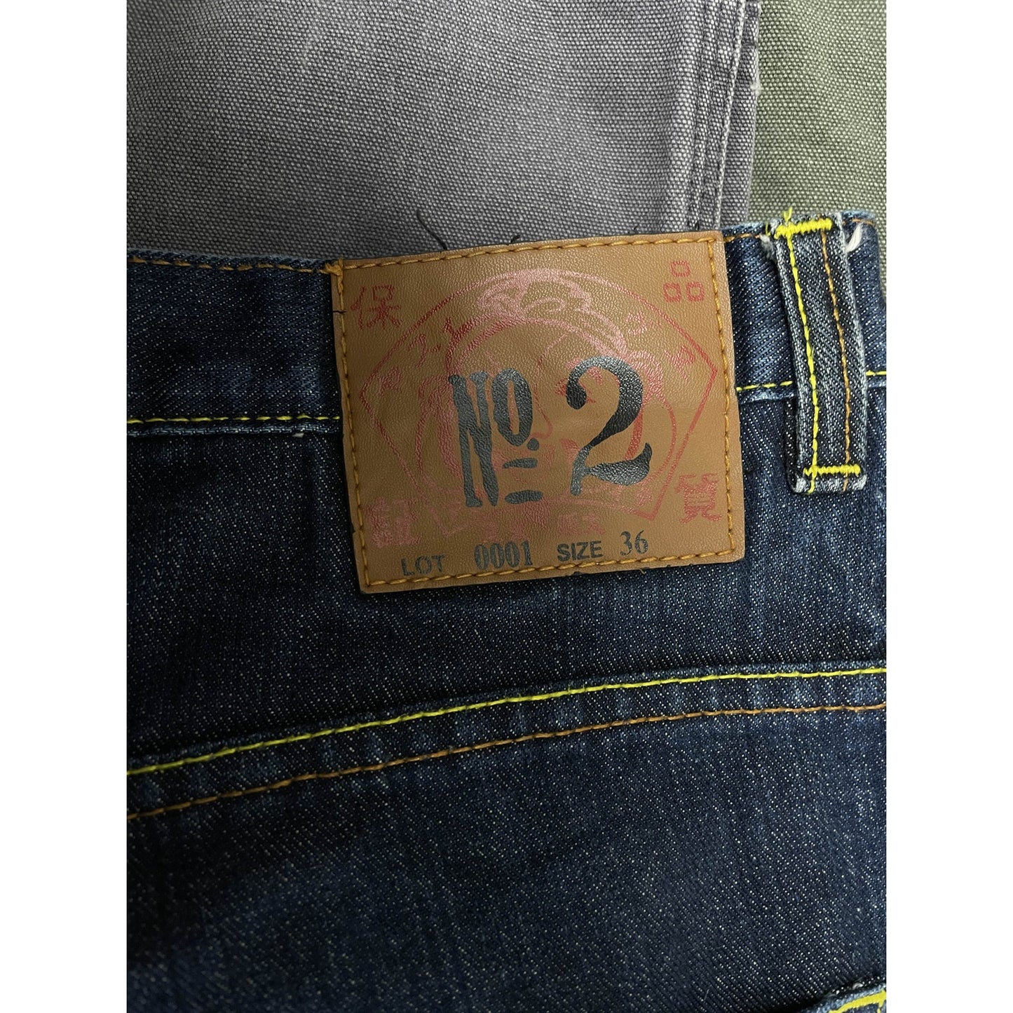 EVISU 2001 No. 2 Jeans Blue