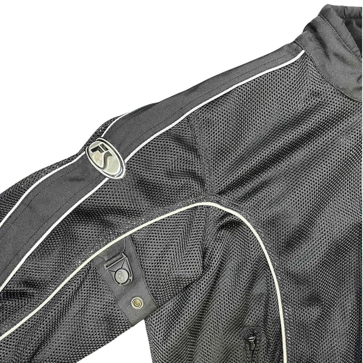 FIELDSHEER Women’s PhosLite Padded Armor Motorcycle Jacket Mesh Zip Out