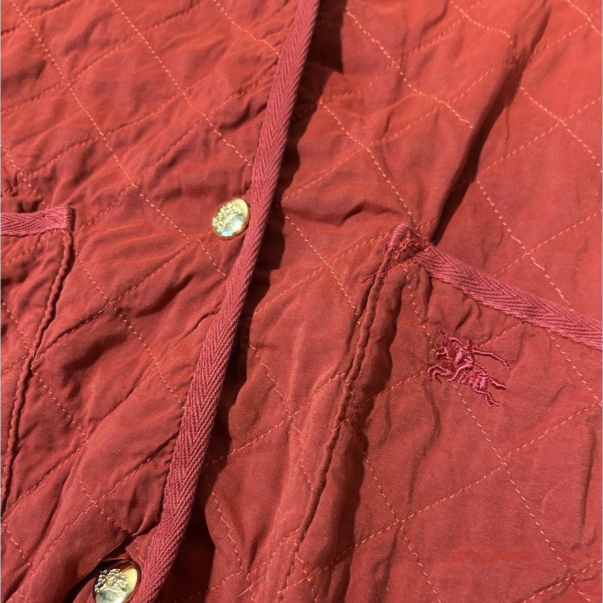 Vintage Burberrys of England Quilted Coat