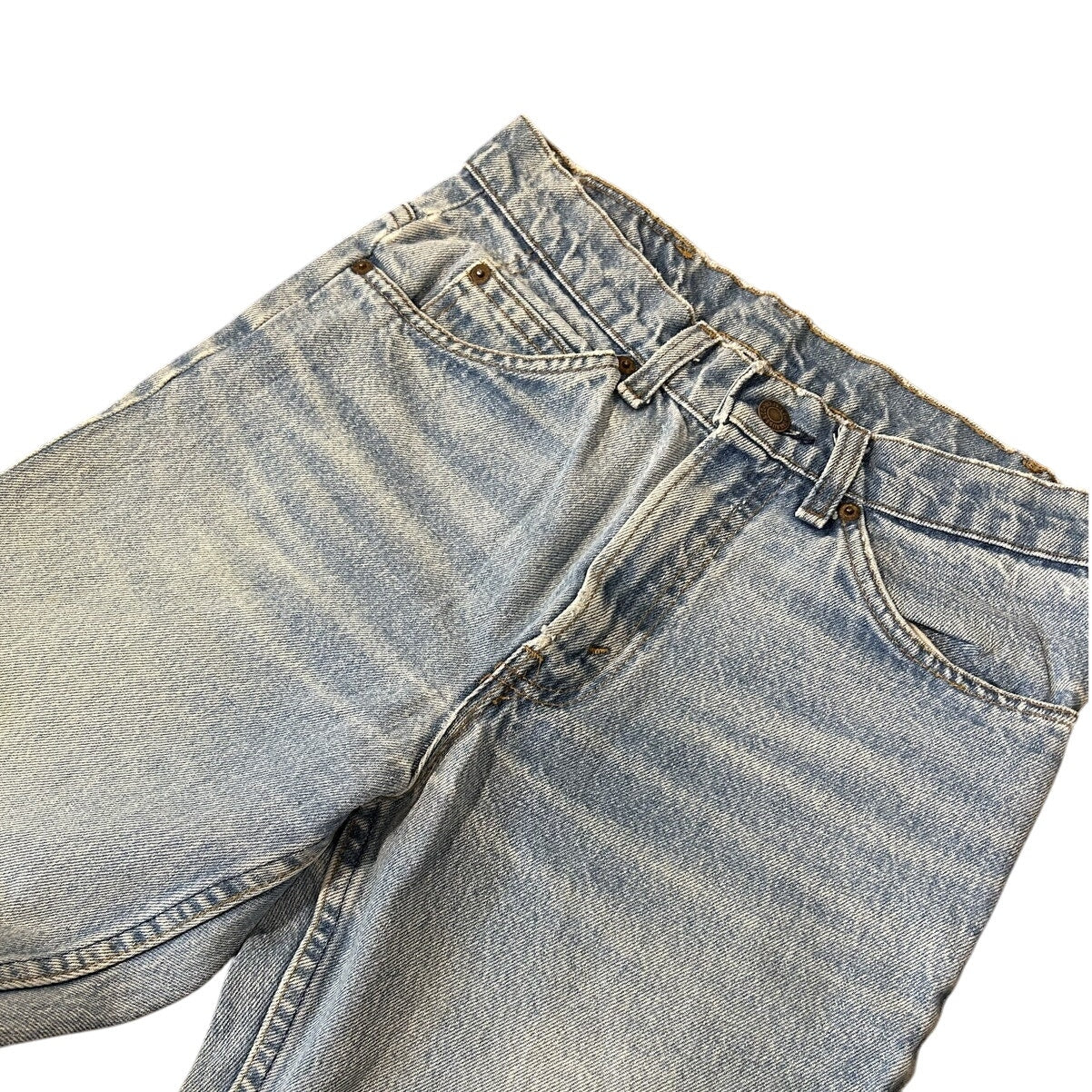 Vintage 80’s Levi’s Orange Tab Light Wash Jeans 28x30