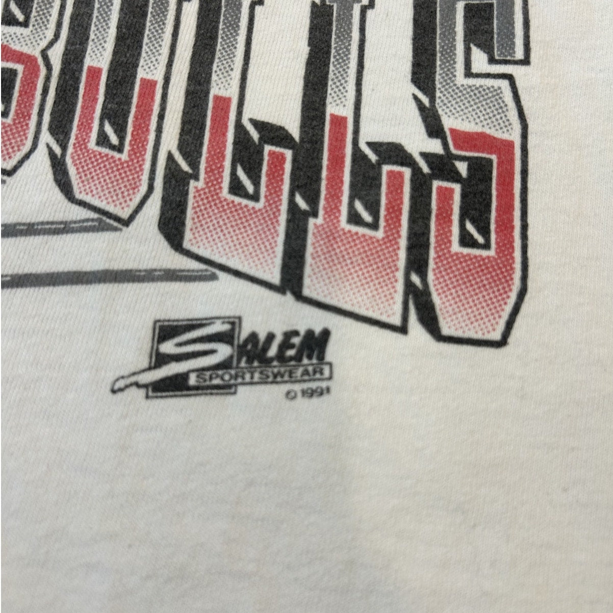 Vintage 1991 Salem Chicago Bulls NBA Champions Tee