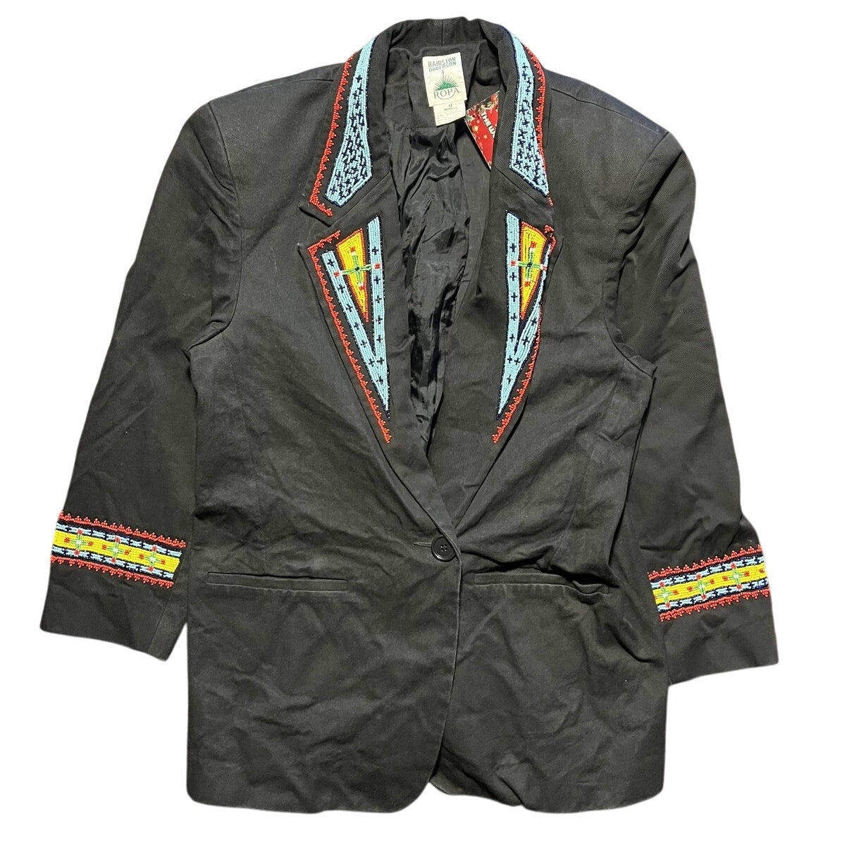Hairston Roberson Beaded Blazer