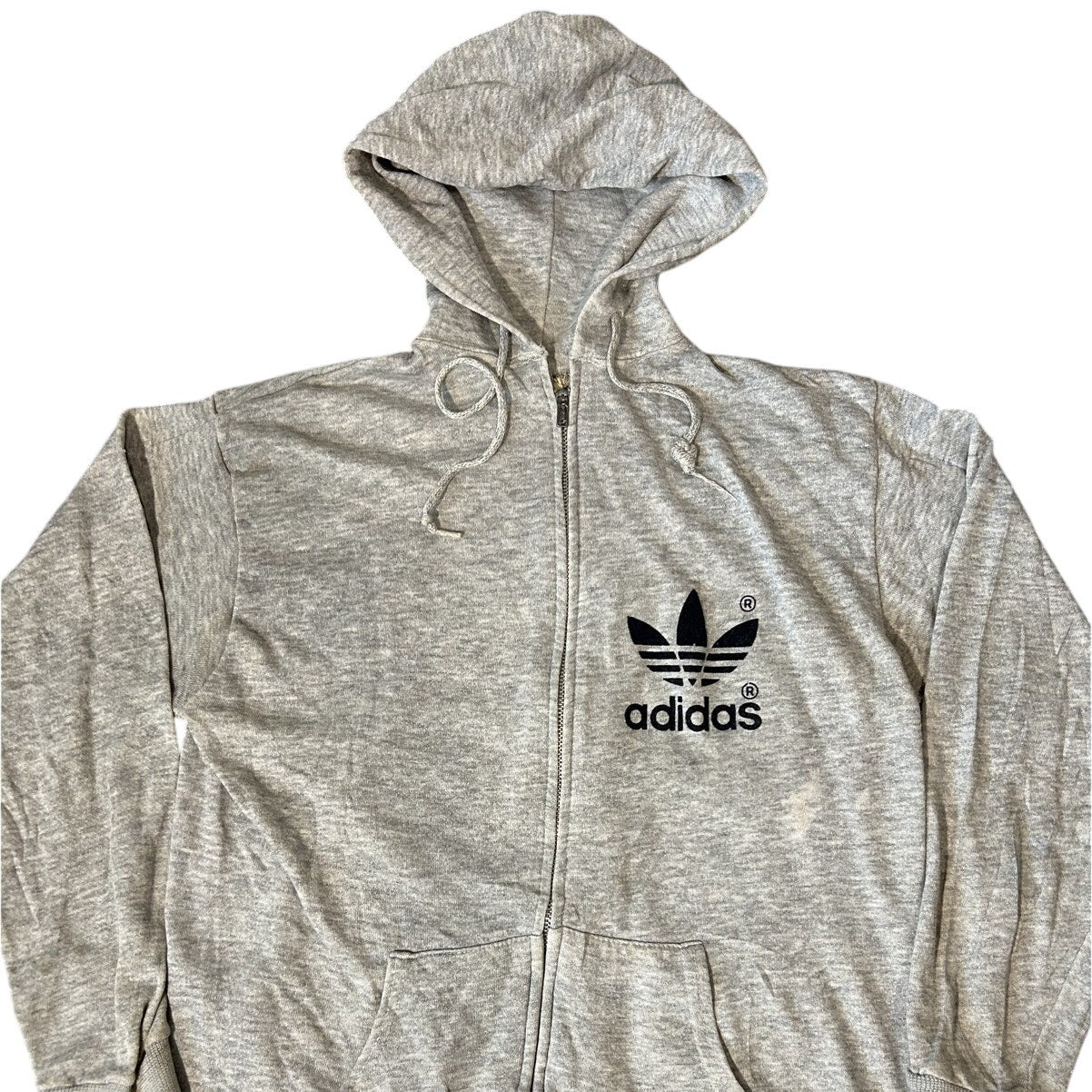 Vintage Women’s 80’s Adidas Zip-Up Hoodie
