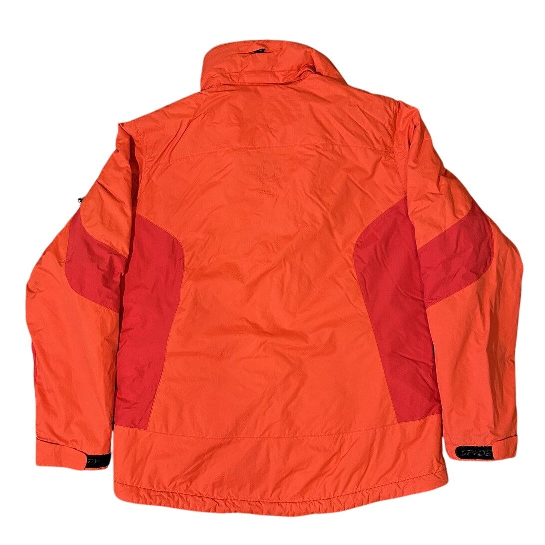 Men’s Spyder Axys Dermizax Red Orange Full Zip Jacket