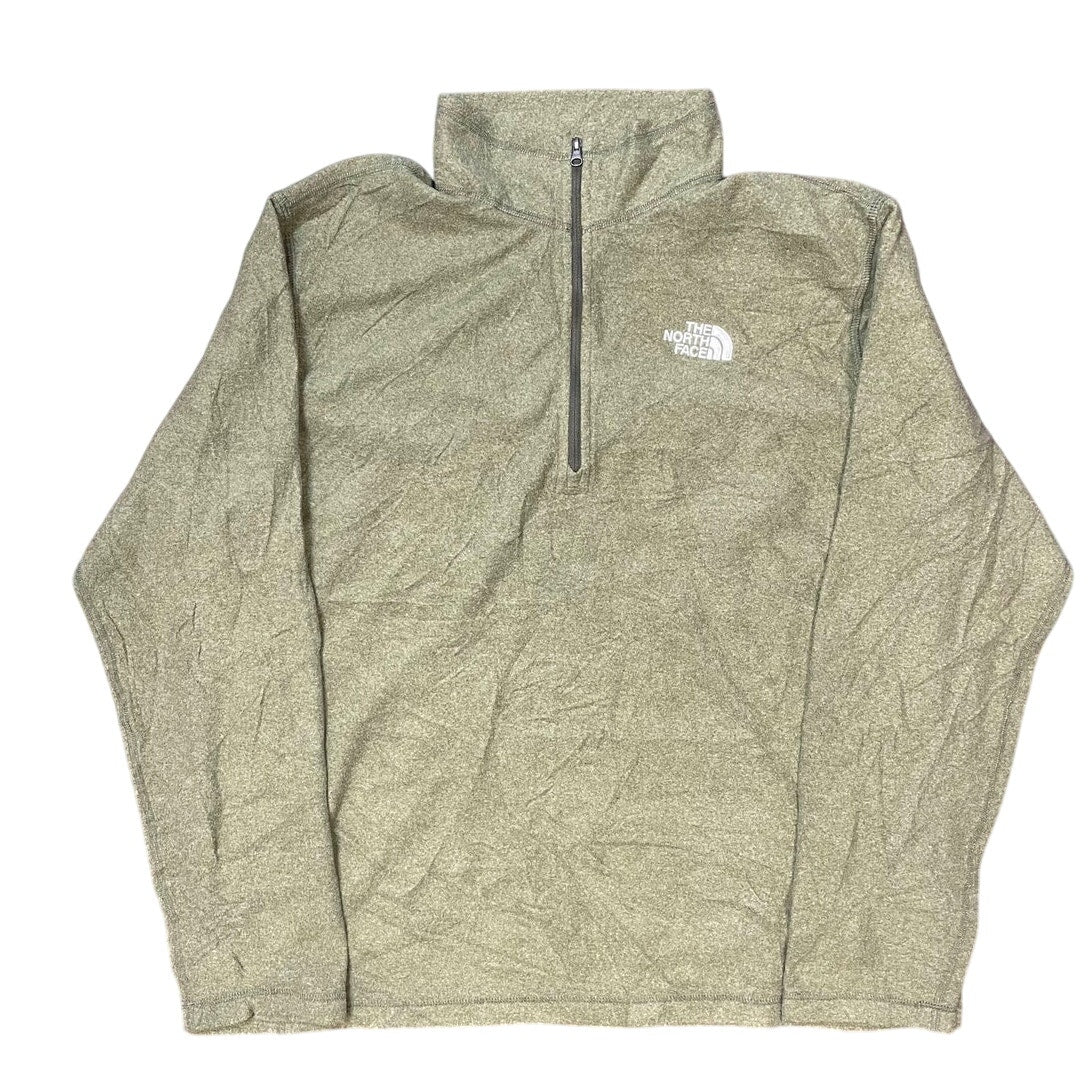 The North Face Green Sweater Mock Neck