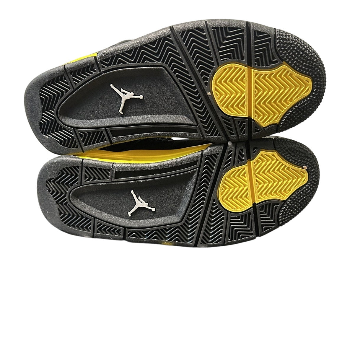Air Jordan 4 Retro Thunder Black Tour Yellow with Box