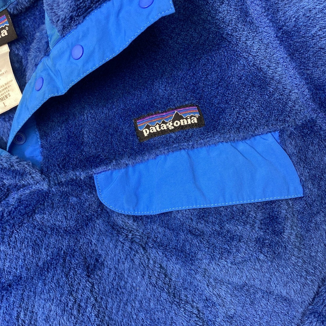 Patagonia Blue Fluffy Jacket