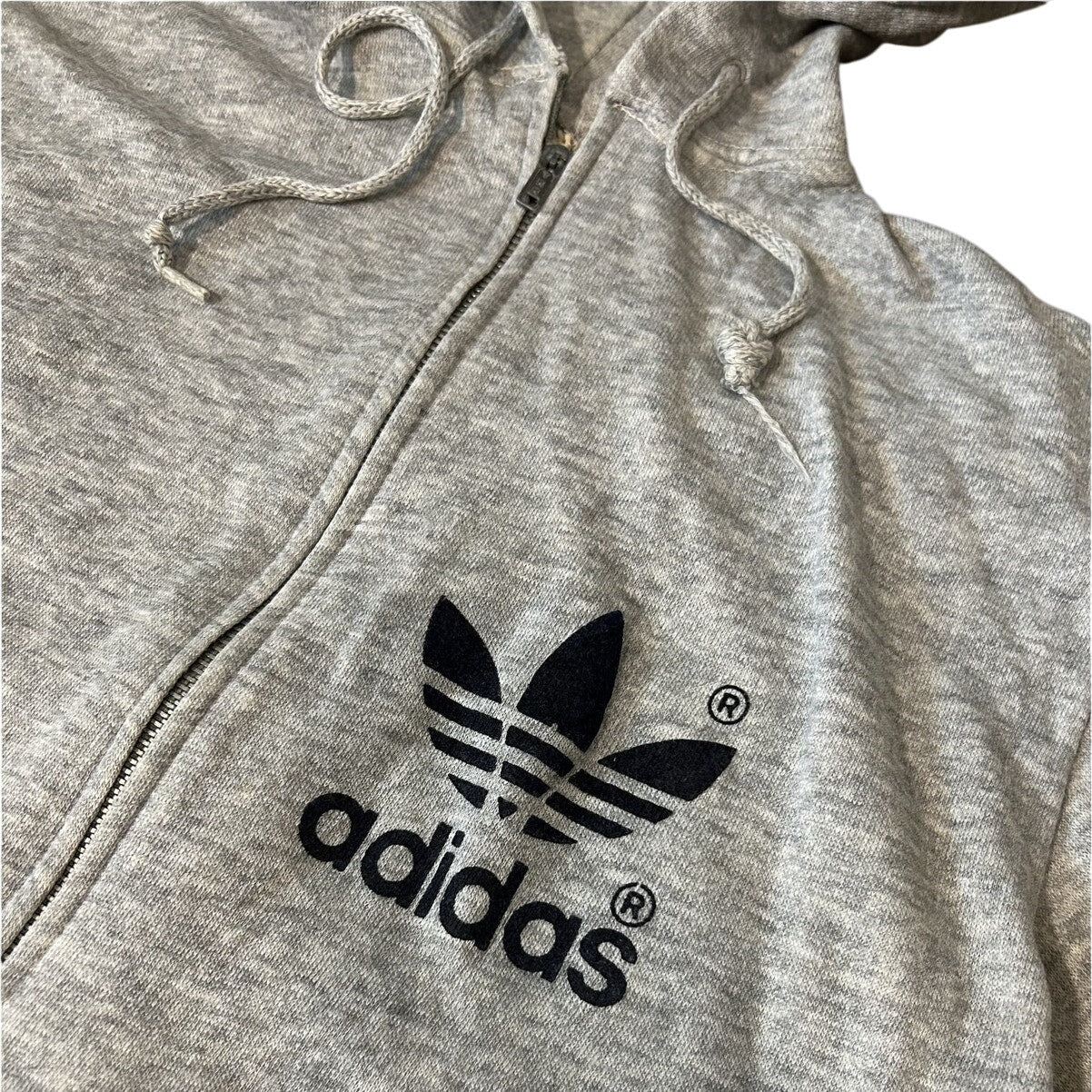 Vintage Women’s 80’s Adidas Zip-Up Hoodie