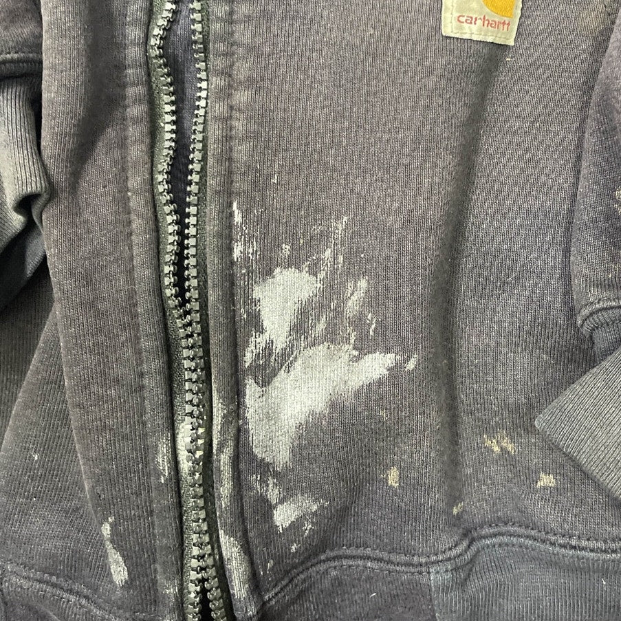 Carhartt Faded Blue Zip-up Jacket