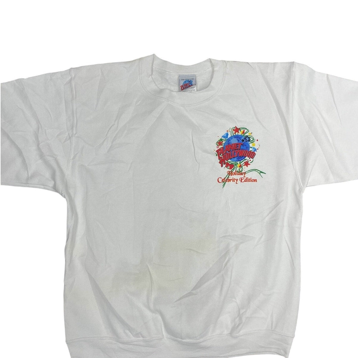 Planet Hollywood Made in the USA Arnold Schwarzenegger Edition Holiday Sweatshirt