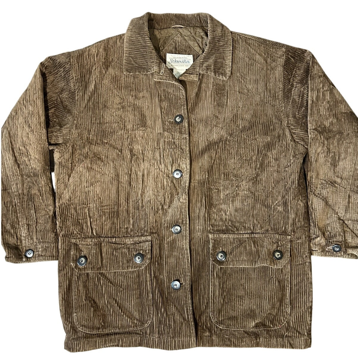 Men’s St. John’s Bay Brown Corduroy Jacket