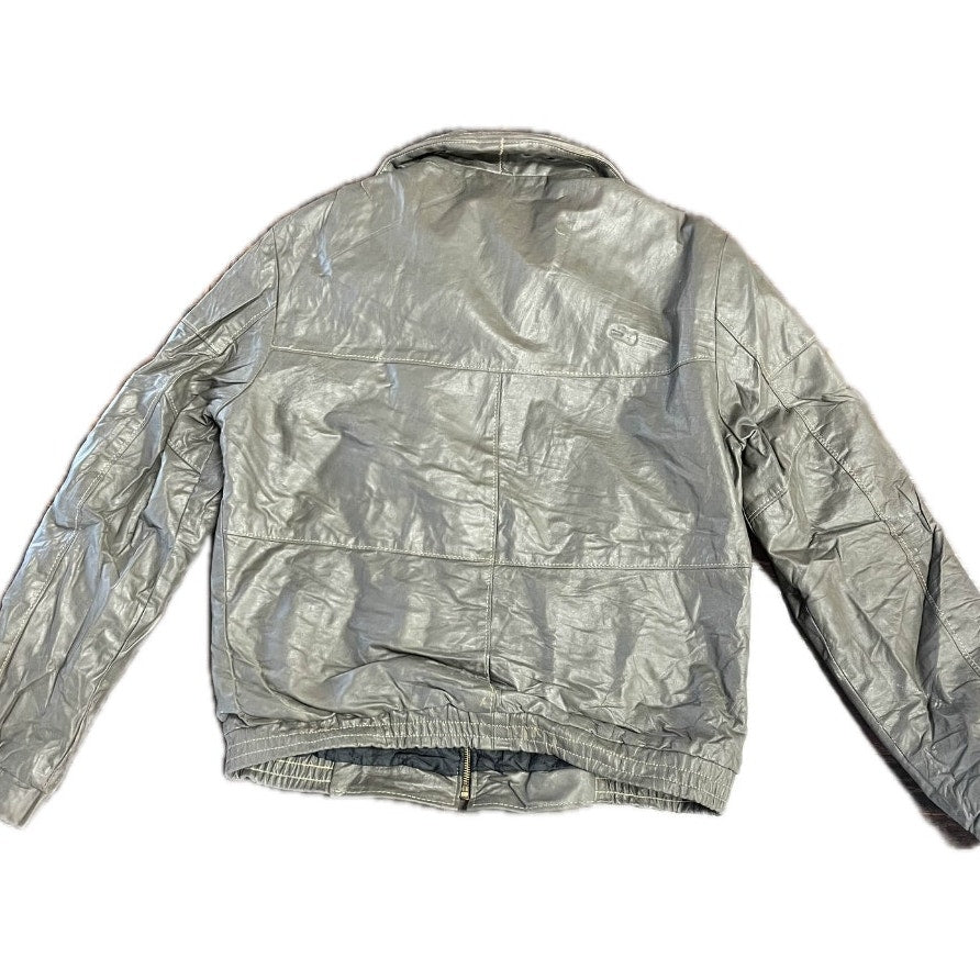 Vintage The Leather Shop Metallic Sears Jacket