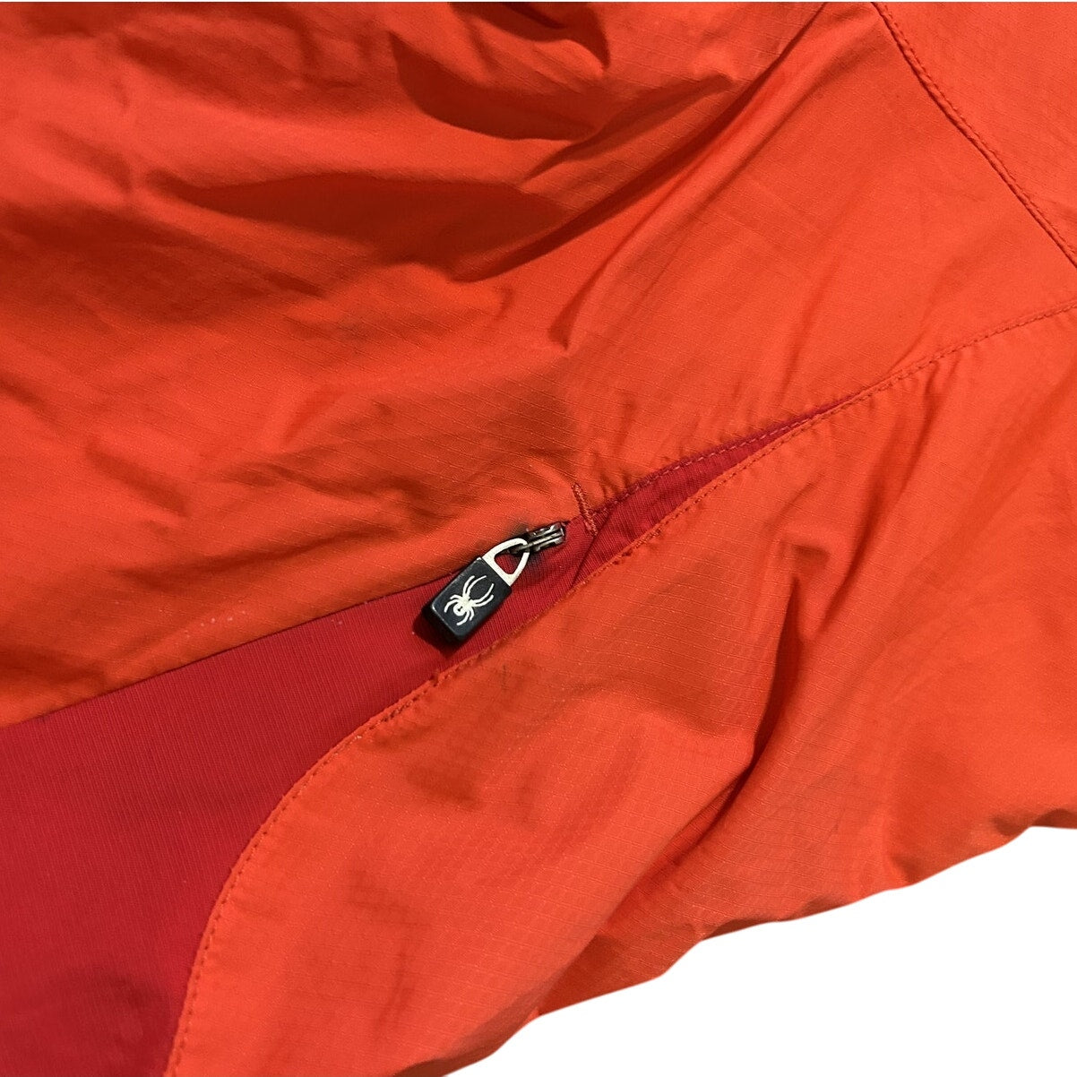 Men’s Spyder Axys Dermizax Red Orange Full Zip Jacket