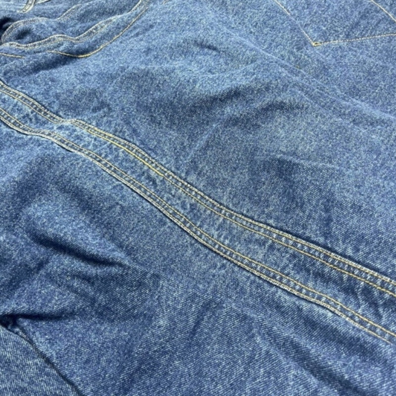 Vintage Context Men’s Denim Jacket with Plaid Lining