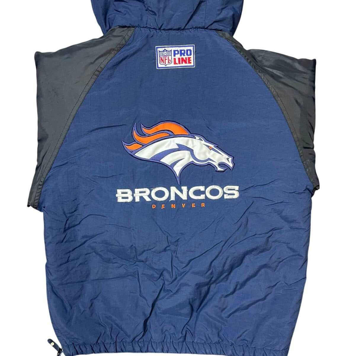 NFL Denver Broncos Pullover Jacket with Hood