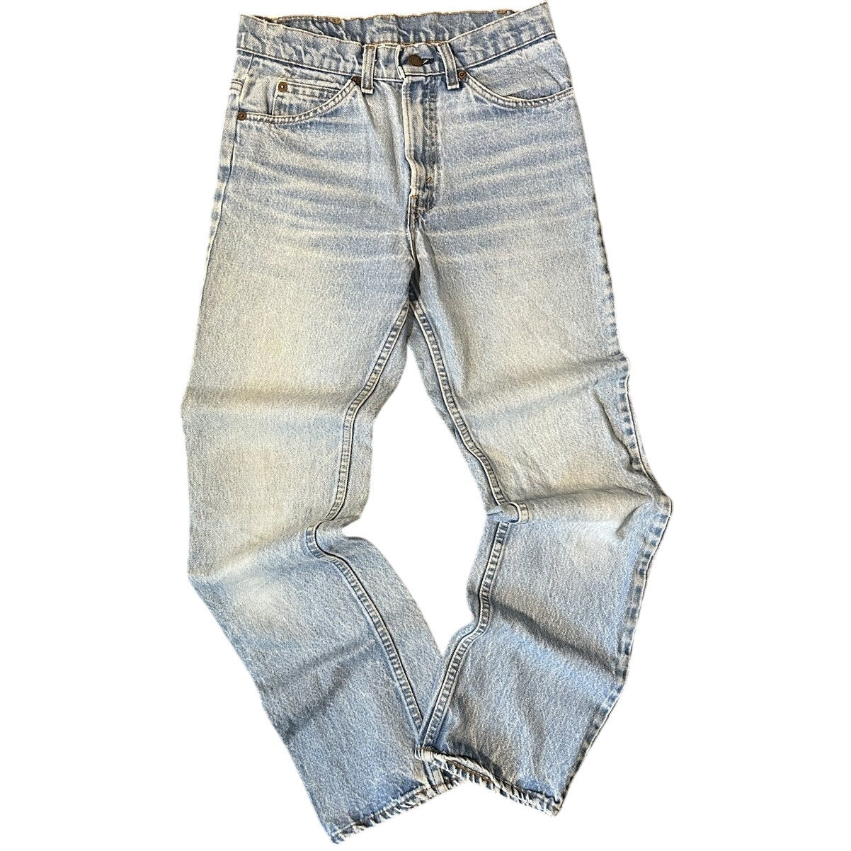 Vintage 80’s Levi’s Orange Tab Light Wash Jeans 28x30