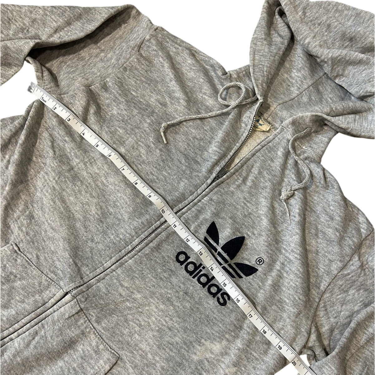 Vintage Women’s 80’s Adidas Zip-Up Hoodie