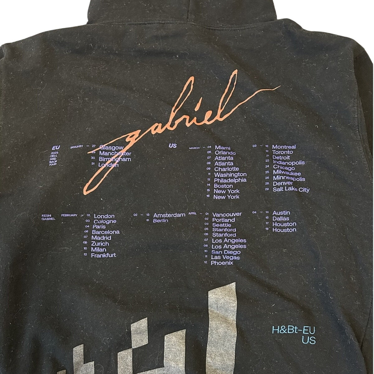 Keshi Official Tour H&BT Gabriel Hoodie