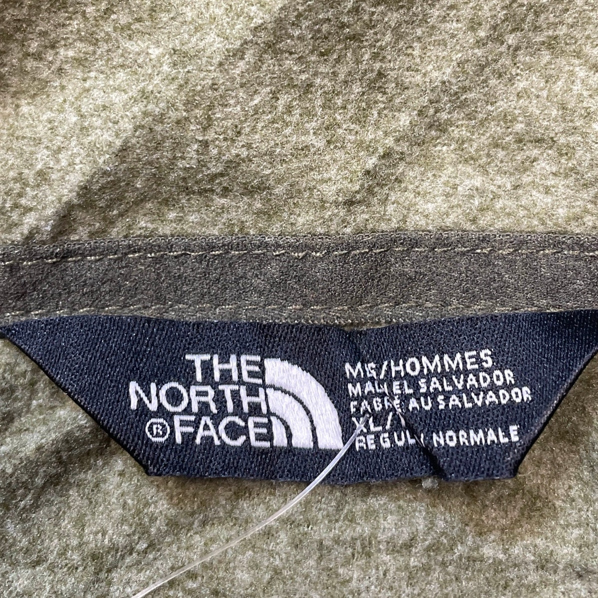 The North Face Green Sweater Mock Neck