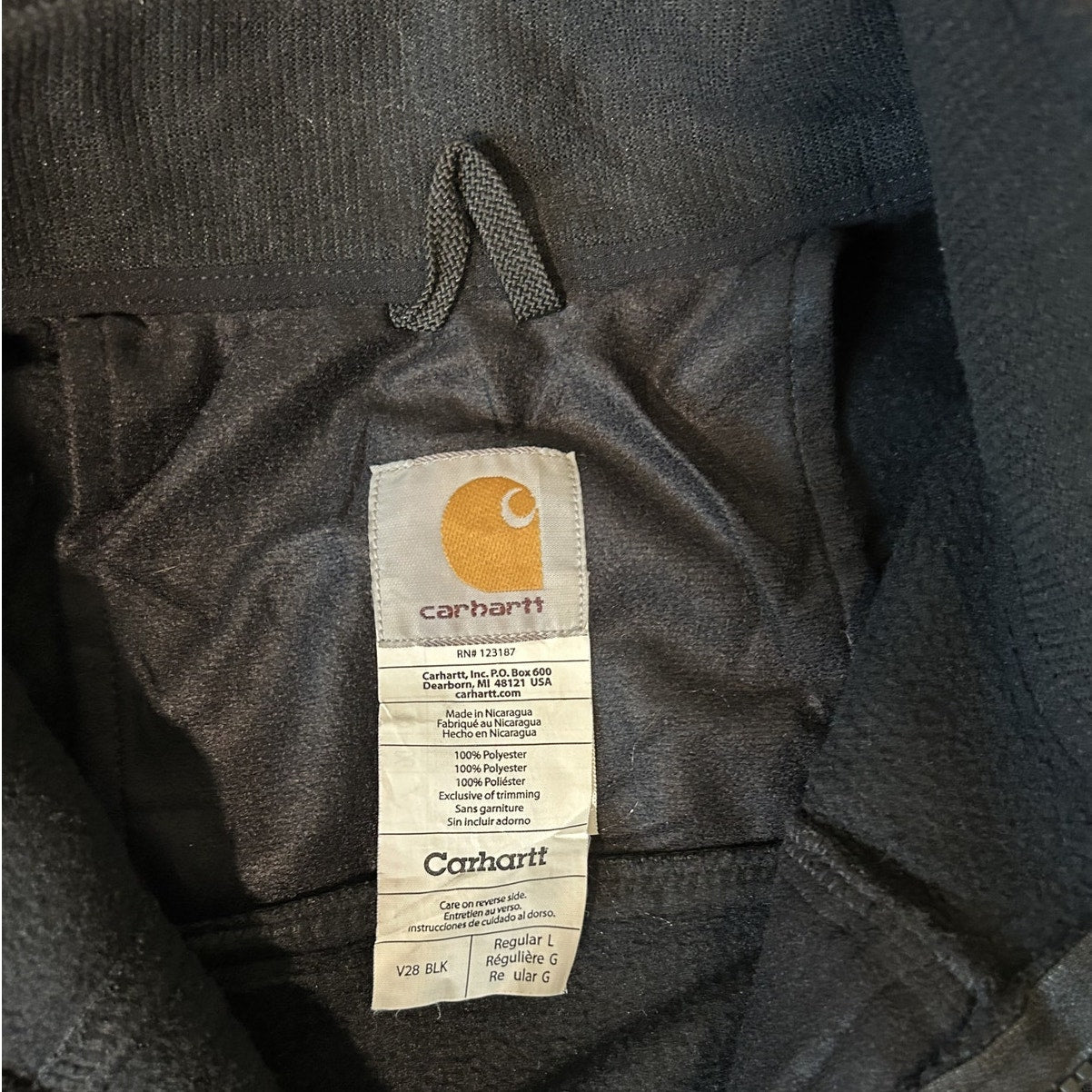 Carhartt Textured Zip-Up Work Vest