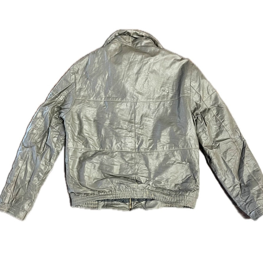 Vintage The Leather Shop Metallic Sears Jacket