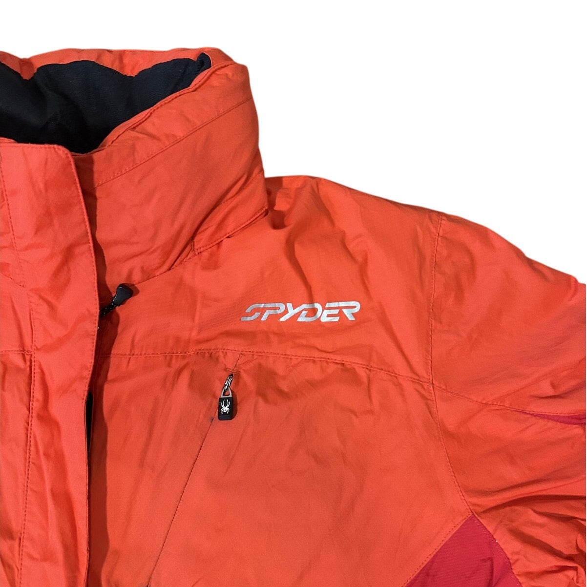 Men’s Spyder Axys Dermizax Red Orange Full Zip Jacket