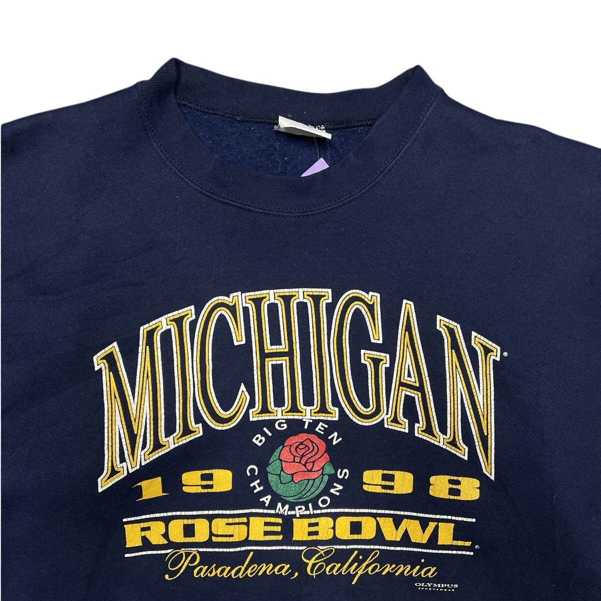 Olympus 1988 University Of Michigan Sweatshirt