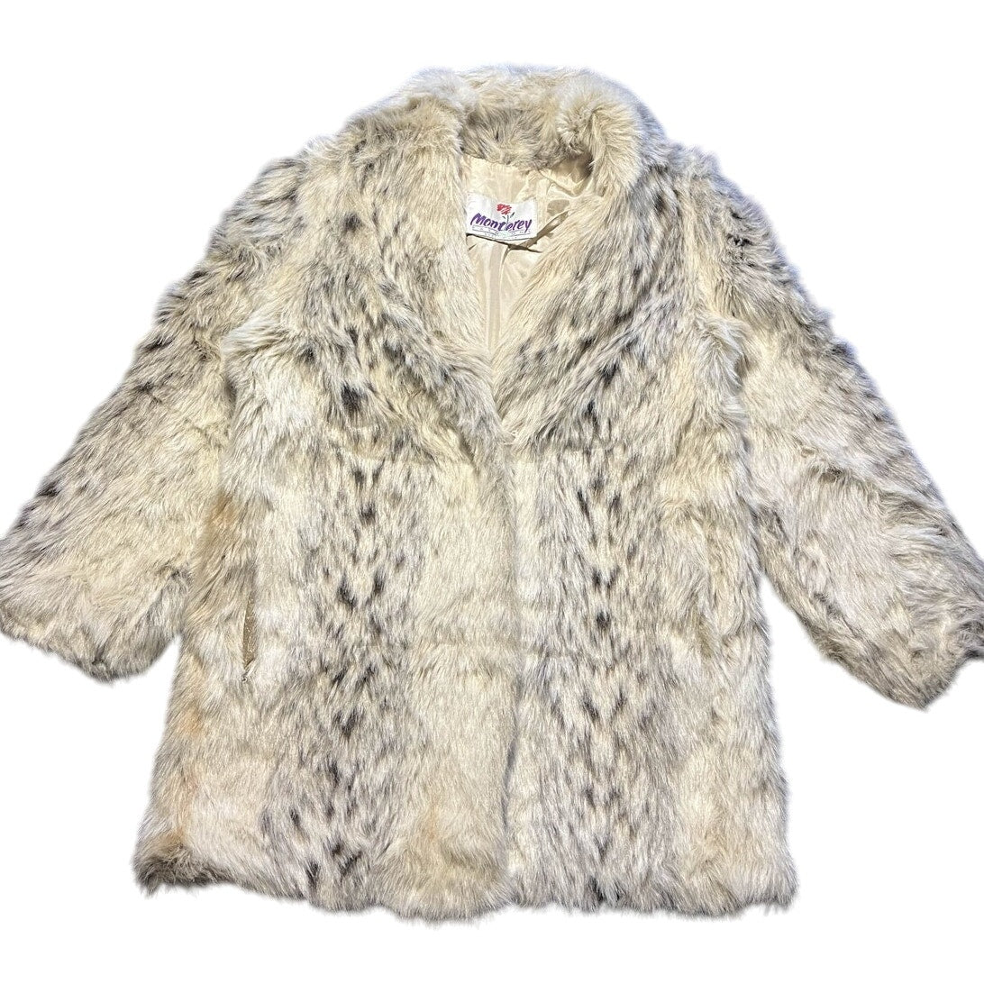 Vintage Monterey Fashions Faux Fur Jacket