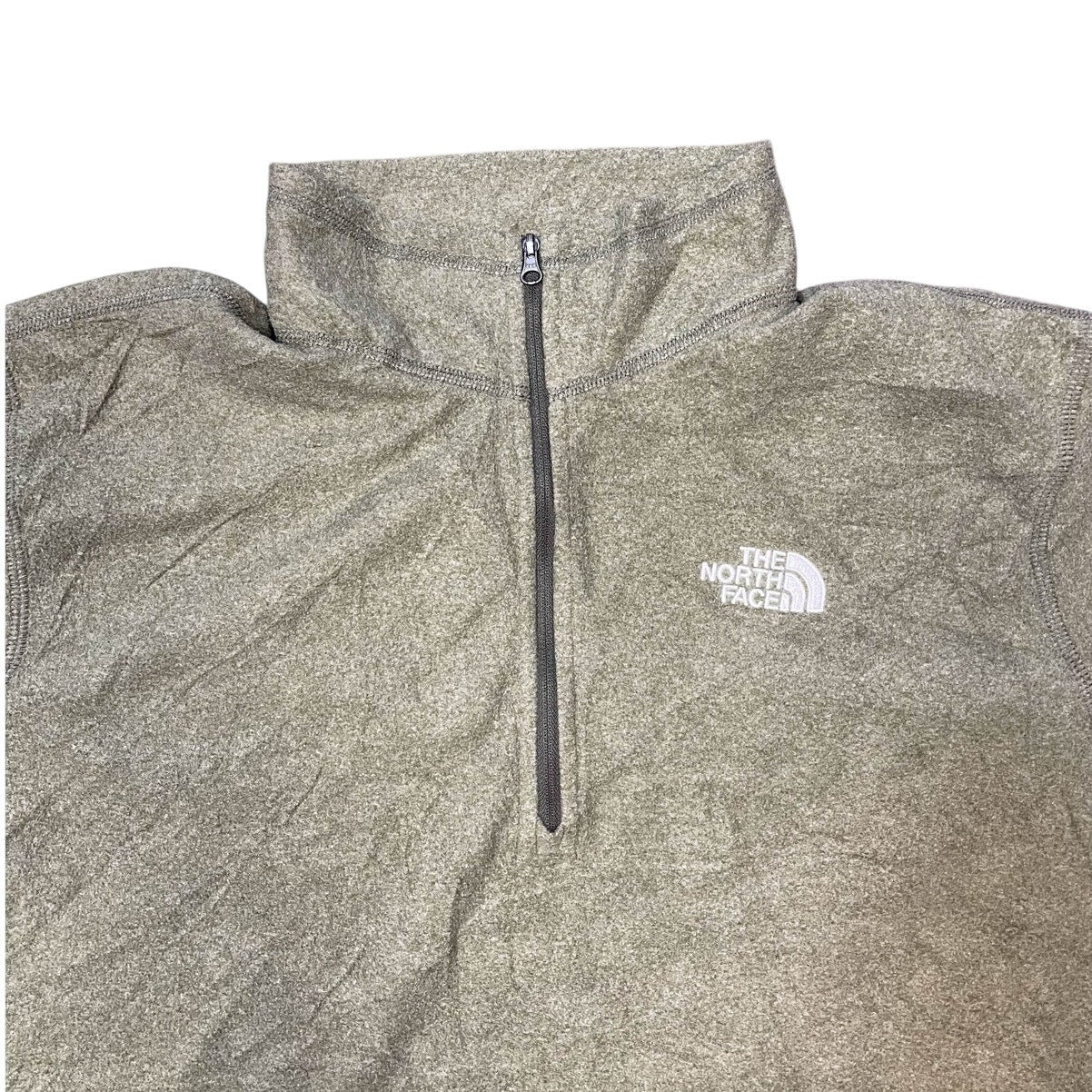 The North Face Green Sweater Mock Neck