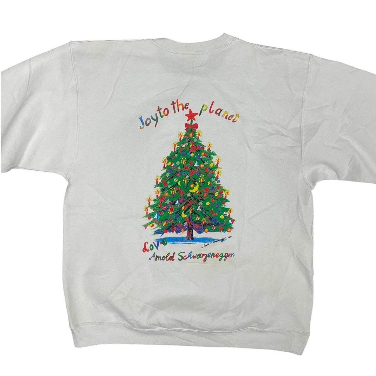 Planet Hollywood Made in the USA Arnold Schwarzenegger Edition Holiday Sweatshirt