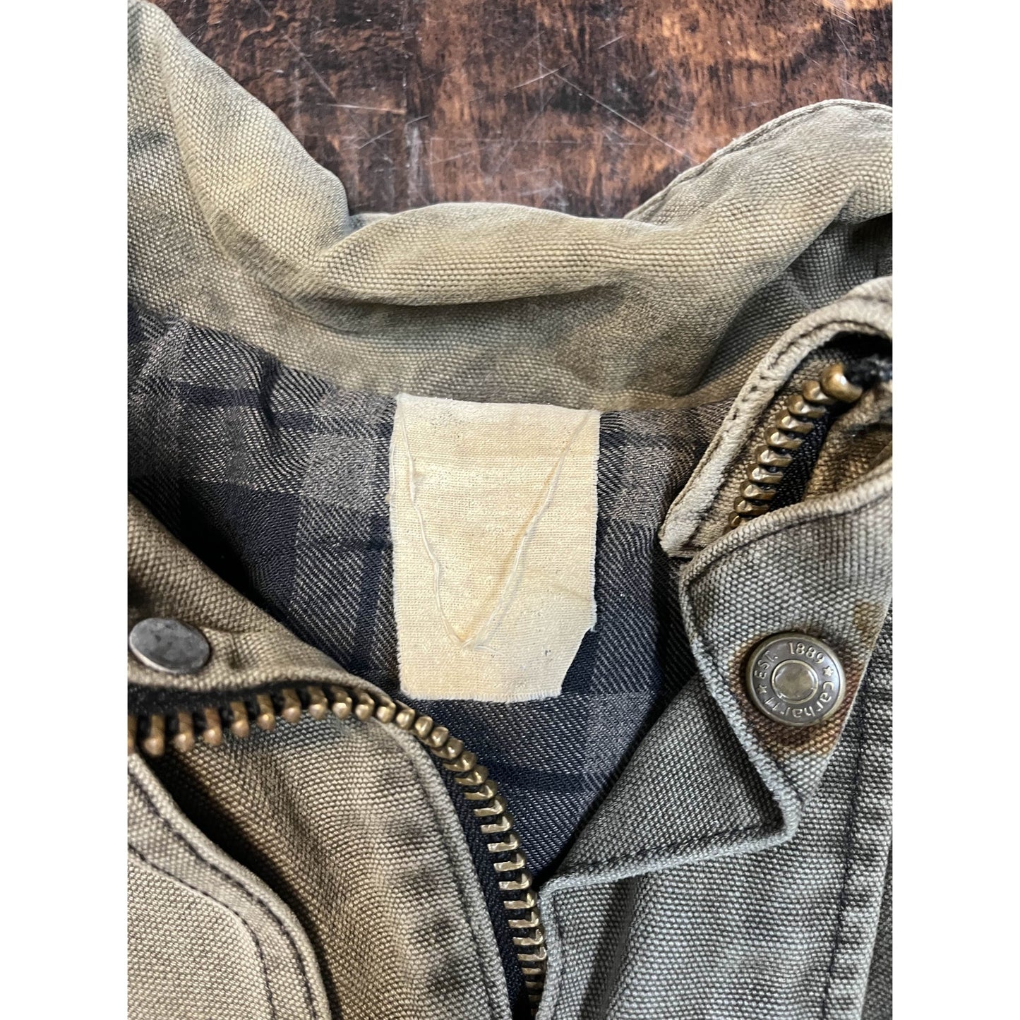 Vintage Carhartt Duster Chore Jacket