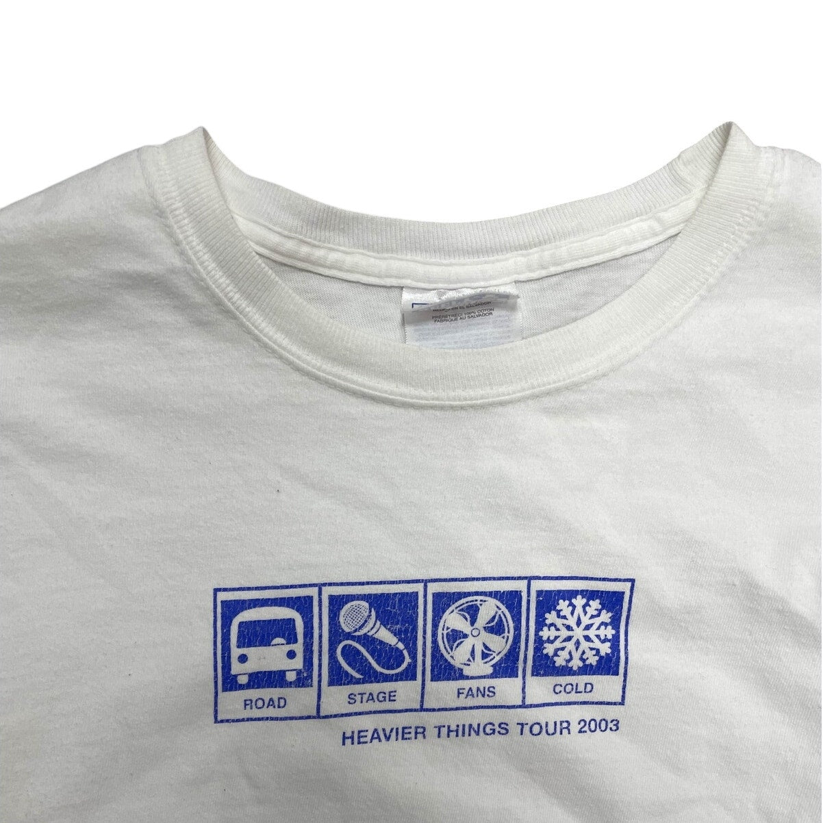 Hanes John Mayer Heavier Things Tour Merch Longsleeve