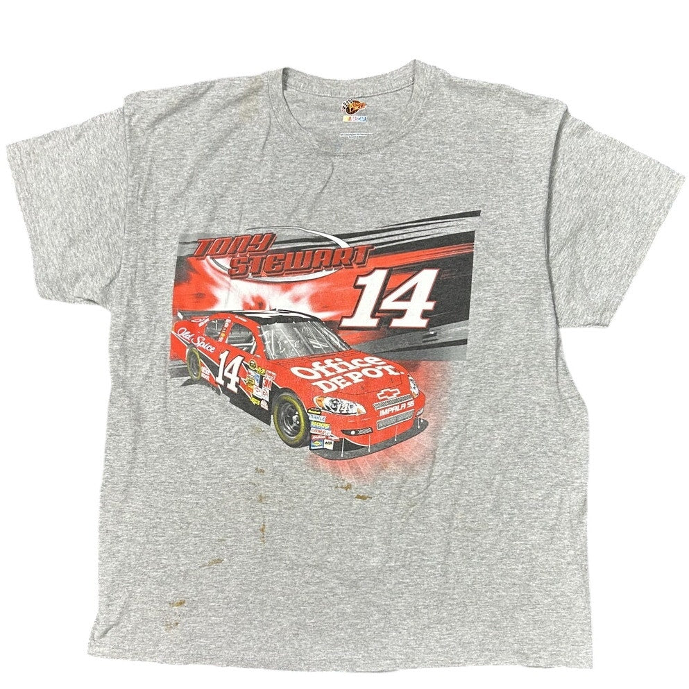 2009 NASCAR Tony Stewart Front/Back Graphic T-shirt