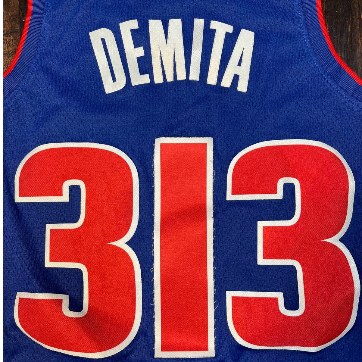 NBA Detroit Pistons “My City” Jersey