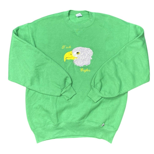 Russell Athletic Green Tech Eagles Sweatshirt