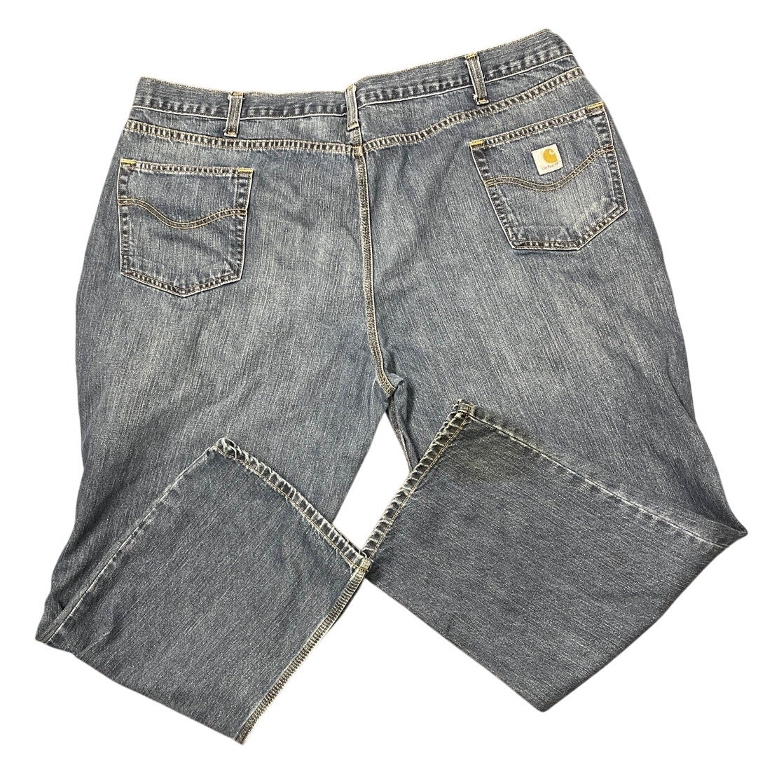 Carhartt Denim Washed Jeans with Gold Lining