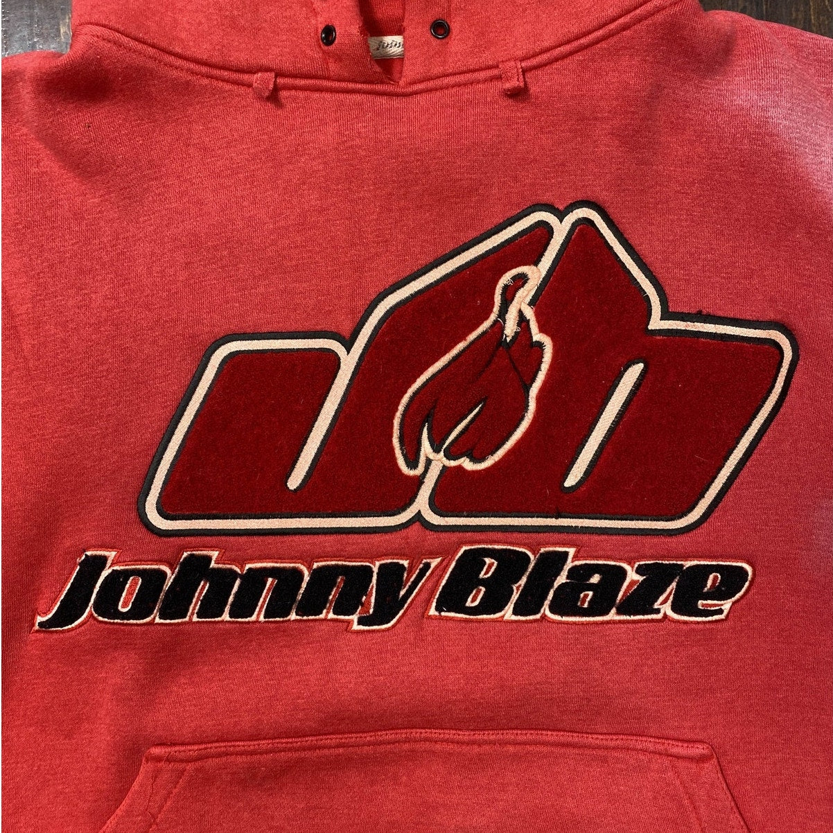 Johnny Blaze Red Graphic Hoodie