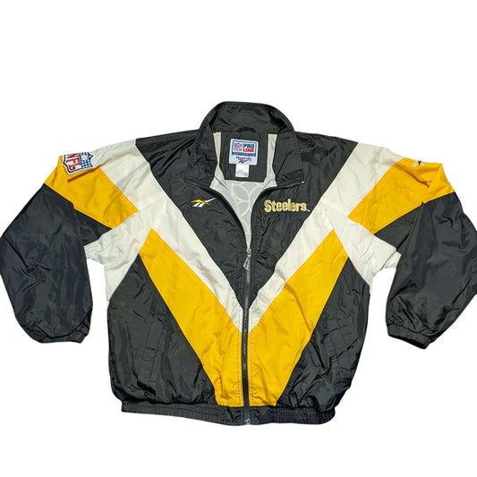 Reebok Authentic NFL PRO LINE Steelers Wind Breaker