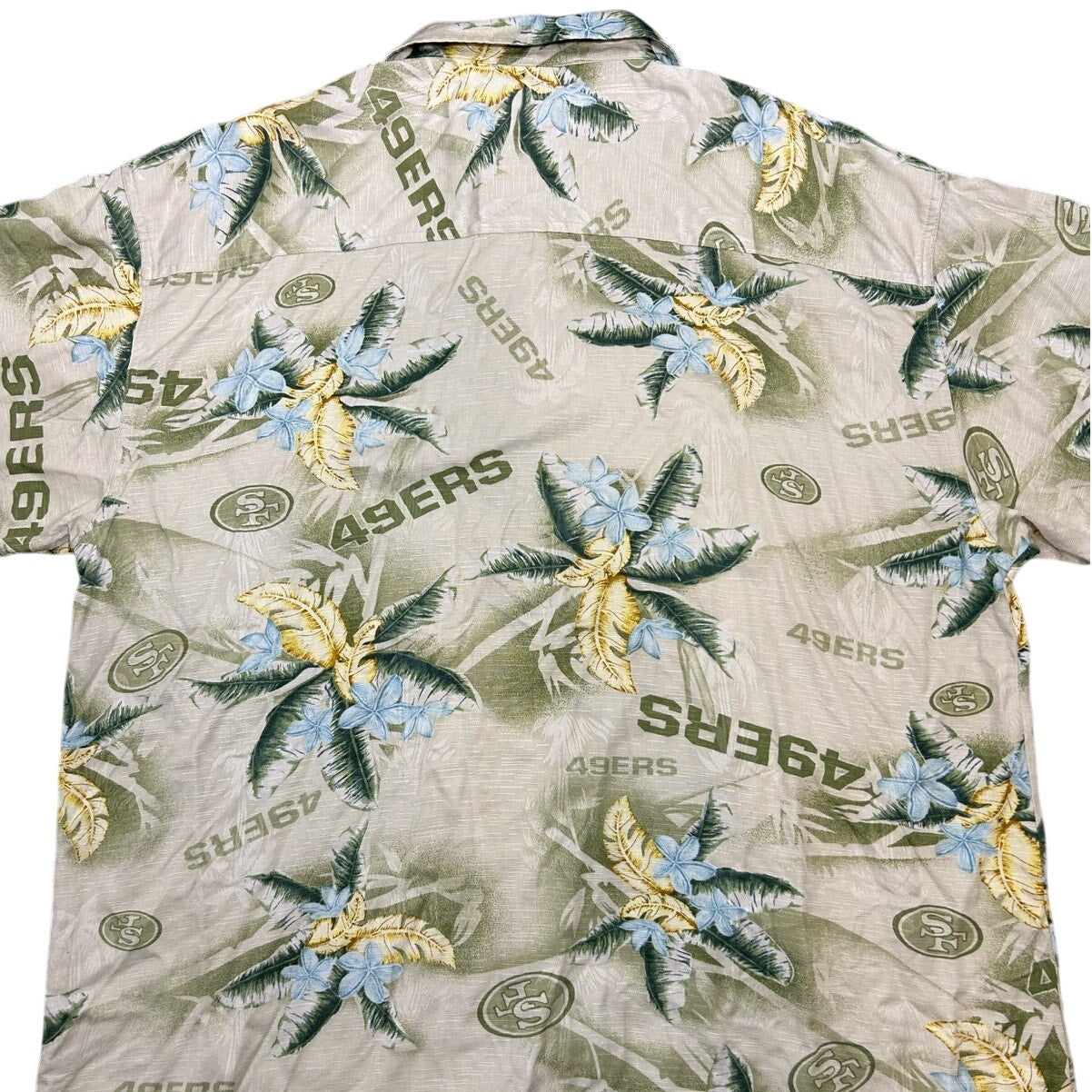 Men’s NFL San Francisco 49ers Hawaiian Button-Up Shirt