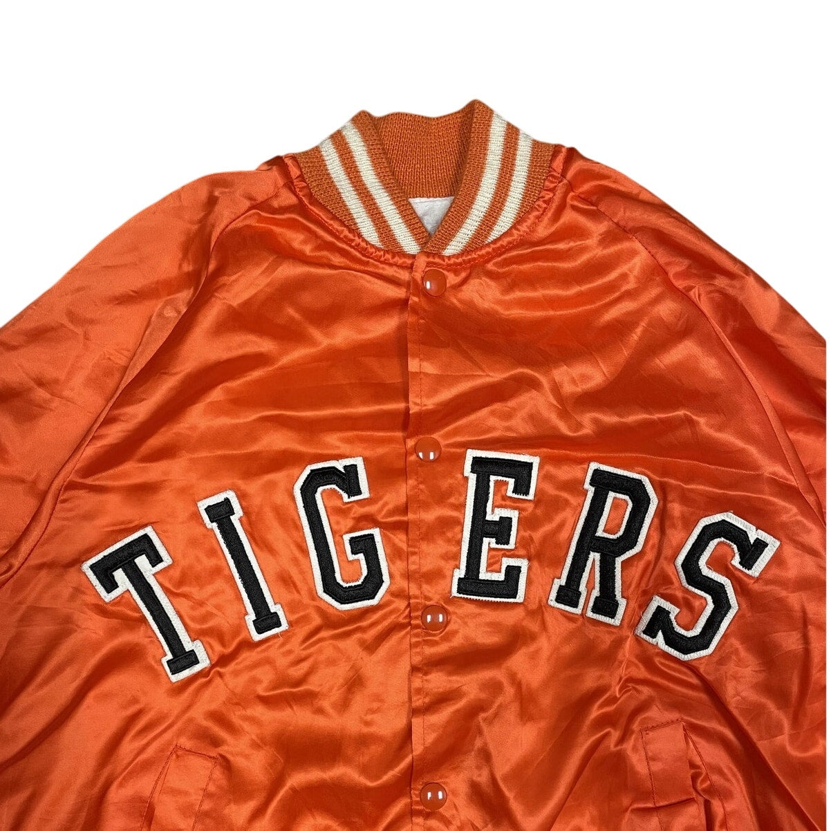 Active Generation True Vintage Clemson Tigers Nylon Bomber Jacket