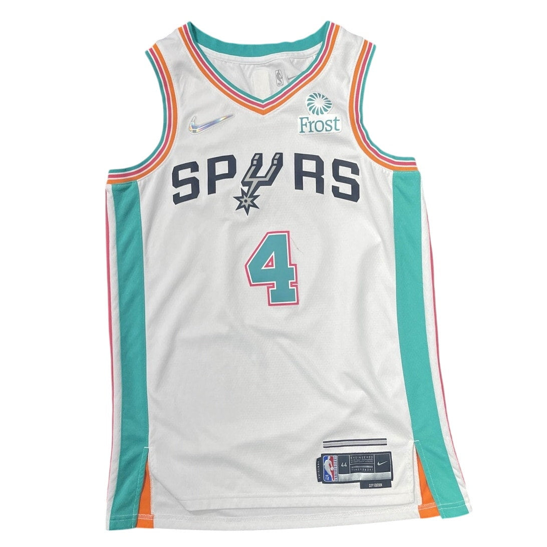 NBA Dri-fit Spurs Number 4 Jersey