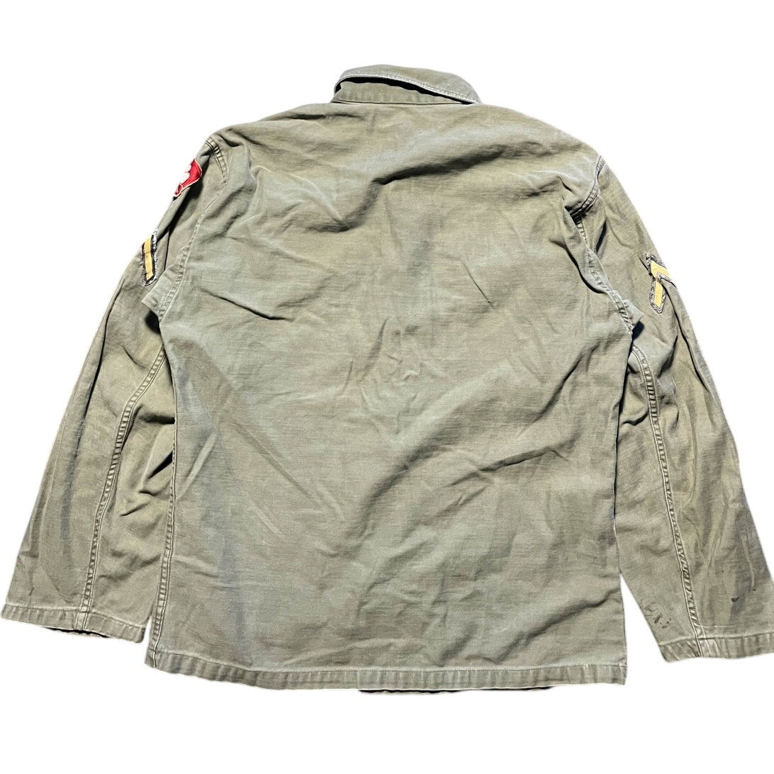 Vtg US Army HBT Jacket