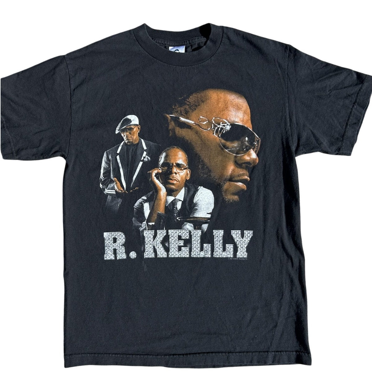 Alstyle Apparel & Activewear Vintage 2007 R Kelly Double Up Tour Tee