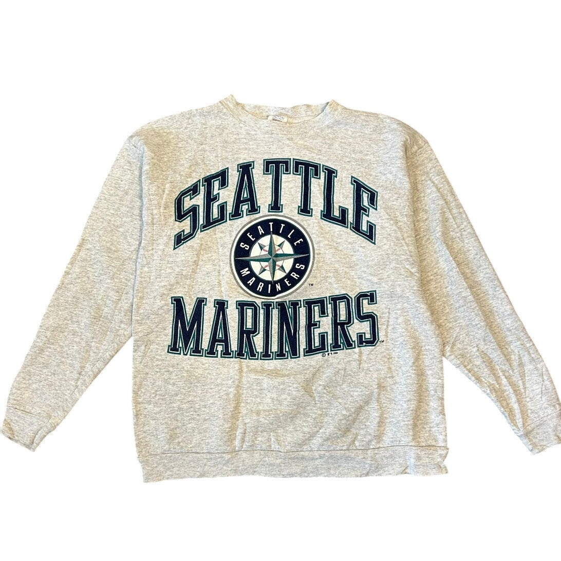 Vintage 1994 Logo 7 Seattle Mariners Crewneck Sweatshirt