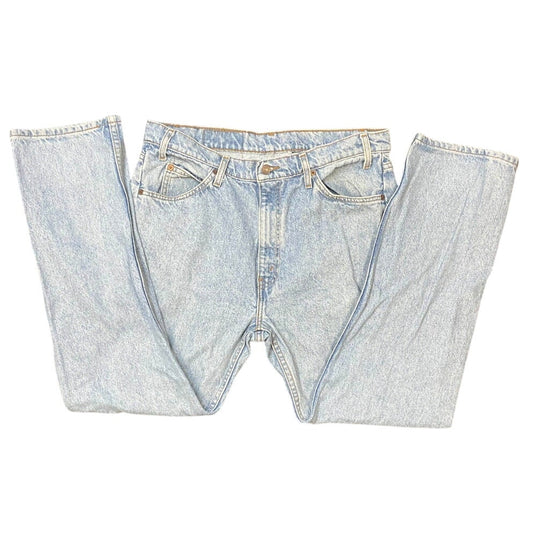 Orange Tab Vintage Levis 505s Light Wash