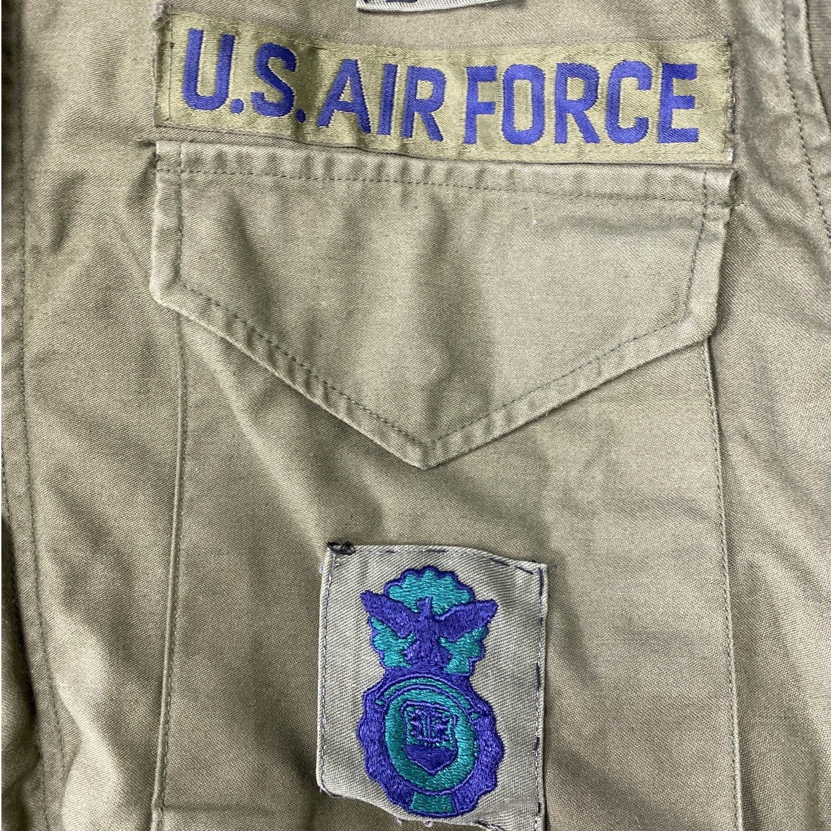 US Air Force Gladney Green Military Jacket