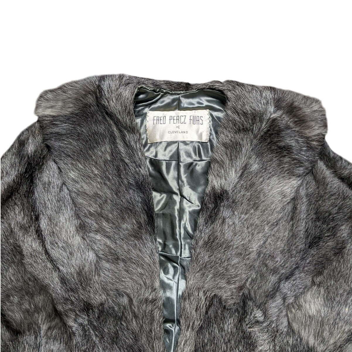 Fred Percz Furs Grey Capelet / Shawl