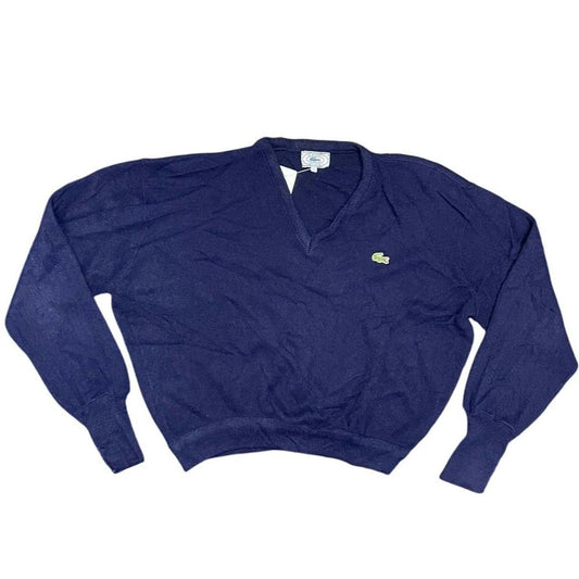 Lacoste Men’s Crew Neck Cotton Cobalt Blue Pullover